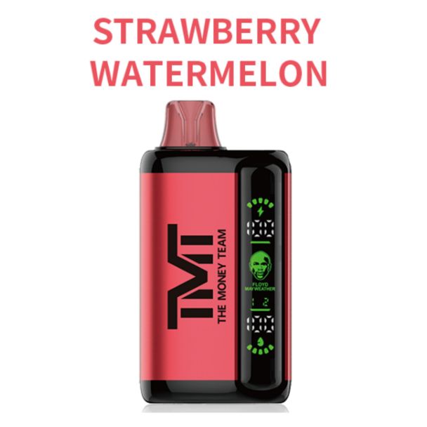 TMT by Floyd Mayweather 15,000 Puffs Disposable  Strawberry Watermelon