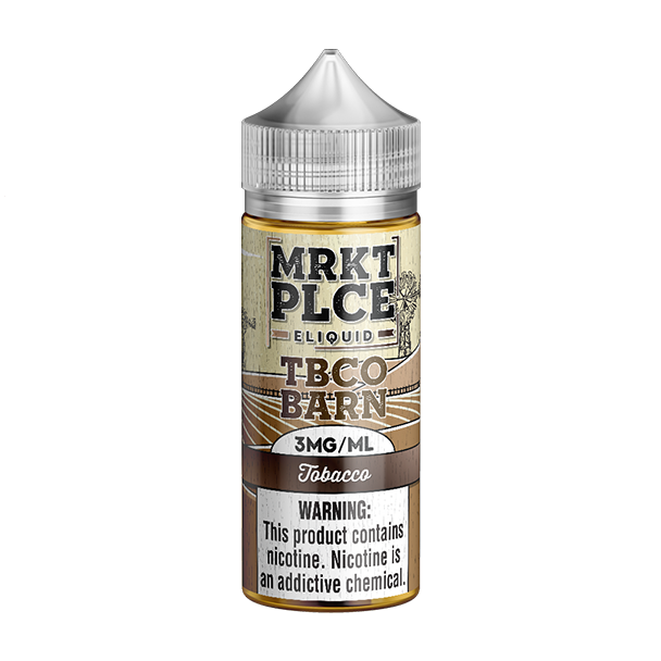 MRKT PLCE TBCO Barn Series 100mL-Tobacco