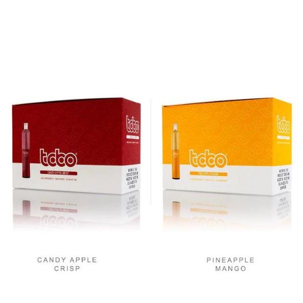 Candy Apple Crisp & Pineapple Mango Tobo 2500 Puffs Disposable 10-Pack Ejuices Wholesale Deal!