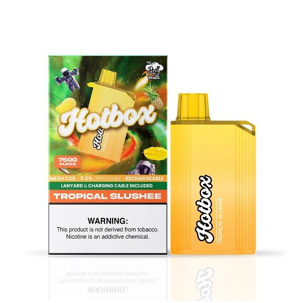 Tropical Slushee Puff Hot Box 7500 Puffs Rechargeable Disposable