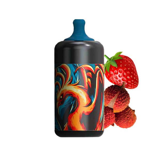 Tugpod Ultra 6000 Puffs Disposable Strawberry Lychee
