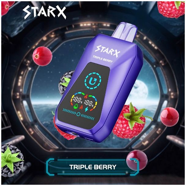 UPENDS STARX S20000 Rechargeable Disposable - Triple Berry