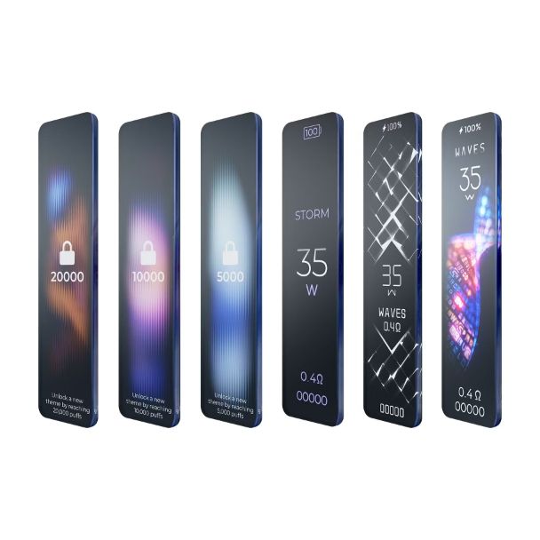 Uwell Caliburn G4 Pro Touchscreen Pod Kit Screens