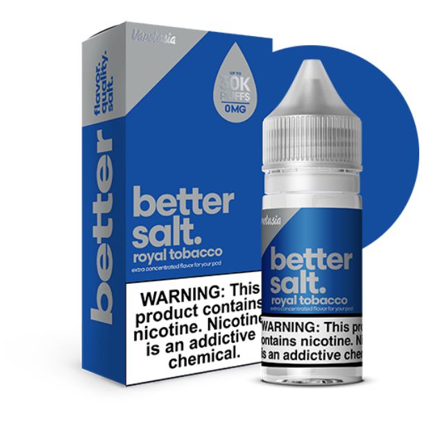 Vapetasia Better Salt Series E-liquid 30mL  Royal Tobacco