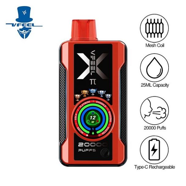 VFEEL Pi 20000 Puff Rechargeable Vape