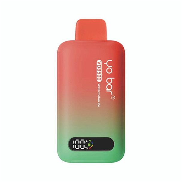 Yo Bar 8500 Puffs Disposable Vape 16mL - Watermelon Ice