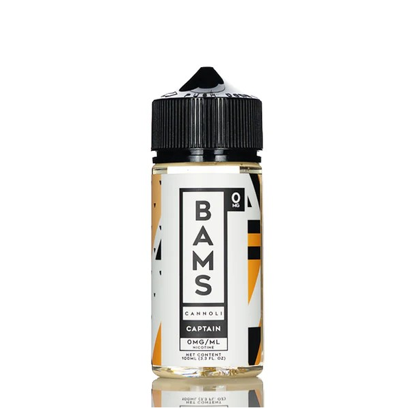 Bam Bam's Cannoli Zero Nicotine E-Liquid 100ML