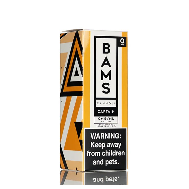 Bam Bam's Cannoli Zero Nicotine E-Liquid 100ML