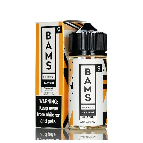 Bam Bam's Cannoli Zero Nicotine E-Liquid 100ML