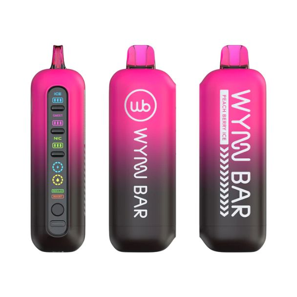 Wynn Bar 4 Adjust 50,000 Puffs Disposable Vape Peach Berry Ice