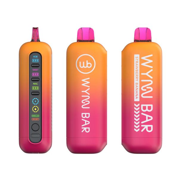 Wynn Bar 4 Adjust 50,000 Puffs Disposable Vape  Strawberry Banana