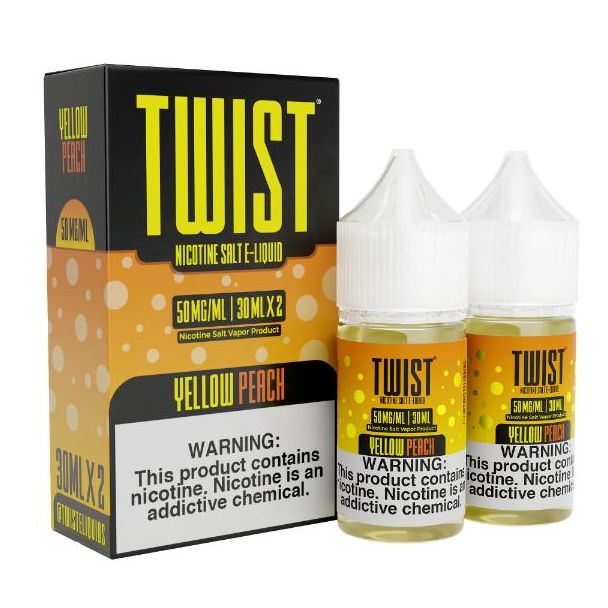 Lemon Twist Salt Series 60ML - Yellow Peach