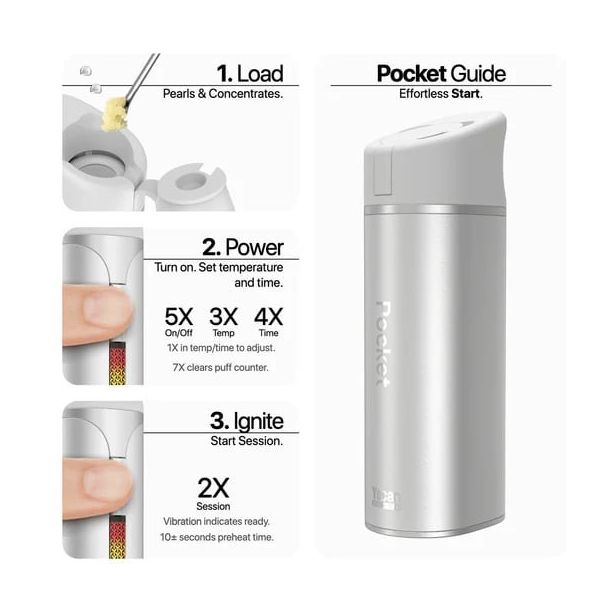 Yocan Black Pocket Vaporizer
