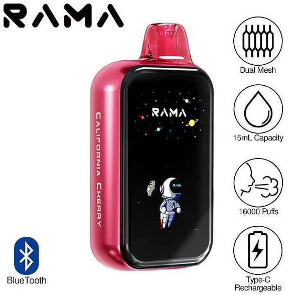 Yovo Rama 16000 Puffs Disposable - California Cherry