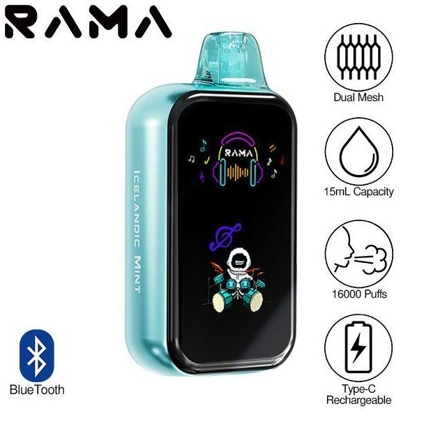 Yovo Rama 16000 Puffs Disposable - Icelandic Mint