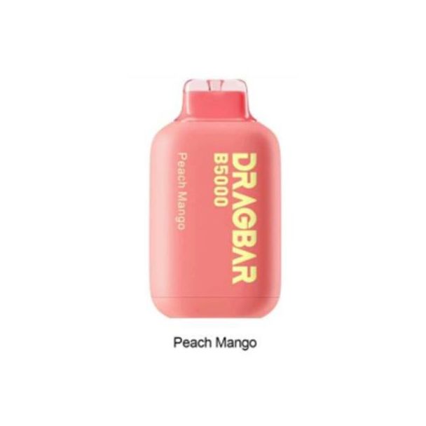 Peach Mango ZoVoo Drag Bar B5000 Puff Single Disposable Bulk Deal!